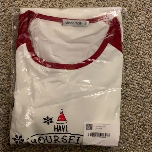 Christmas baseball tee - Picture 4 of 4